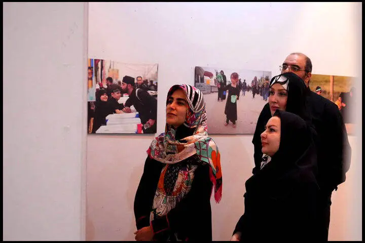 نمایشگاه نقاشی «خیمه هنر» افتتاح شد