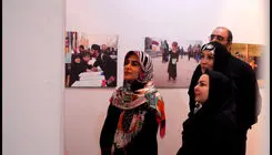 نمایشگاه نقاشی «خیمه هنر» افتتاح شد