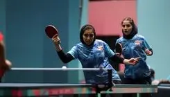 برد مقتدرانه تیم ملی تنیس روی میز بانوان ایران مقابل لبنان