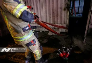 جزئیات آتش سوزی گسترده در جاده ورامین