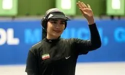 دهمی رستمیان در فینال جام جهانی تیراندازی ۲۰۲۵