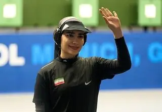 دهمی رستمیان در فینال جام جهانی تیراندازی ۲۰۲۵