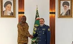 دیدار وزیر دولت، جنگ و دفاع از میهن بورکینافاسو با وزیر دفاع در تهران