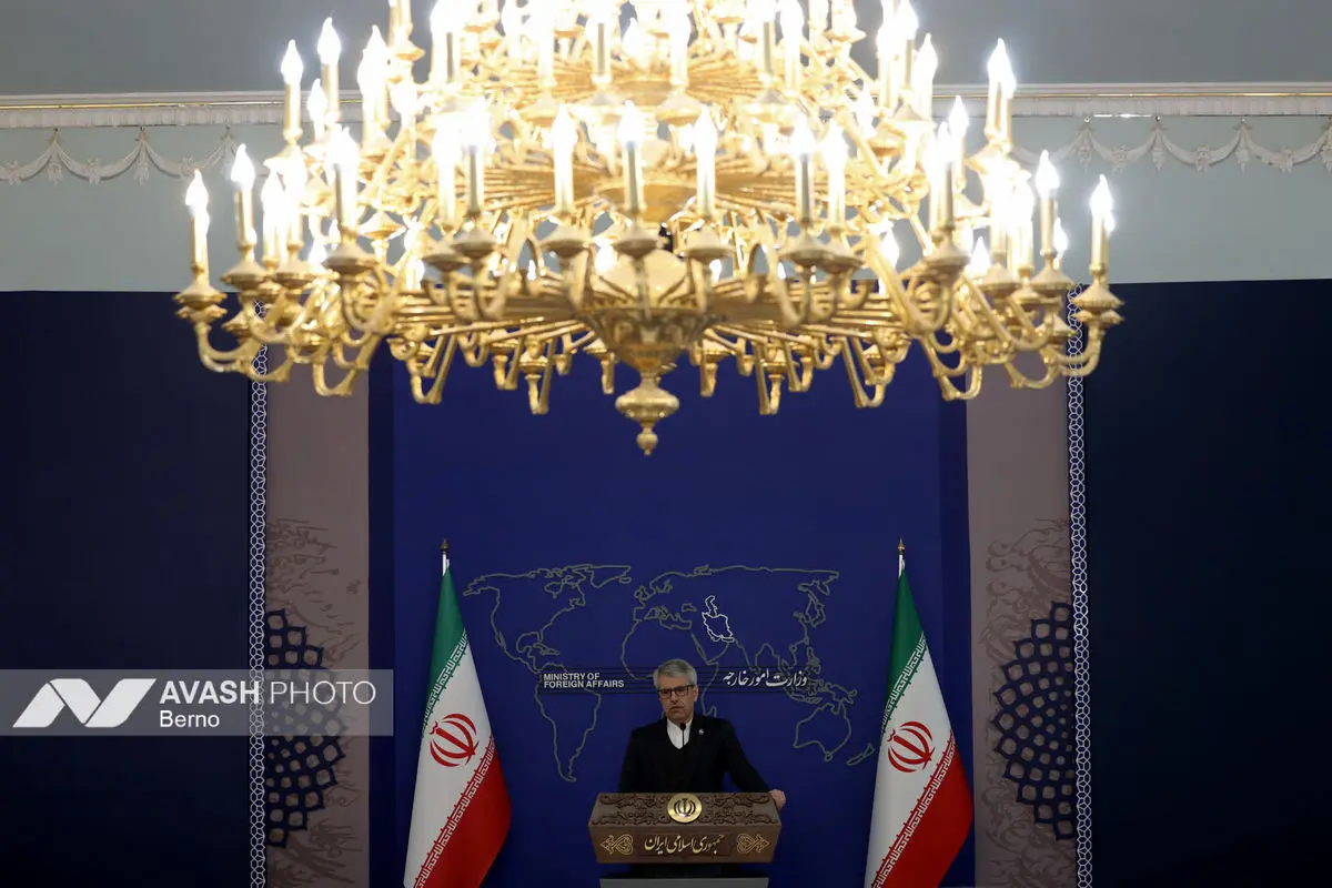 نشست خبری سخنگوی وزارت امور خارجه