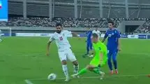 پنالتی مردود ایران را ببینید و قضاوت کنید! + عکس