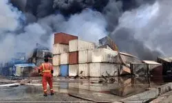خسارت ۱۲ میلیون دلاری از سوختن ۲ هزارتن چای در بندر رجایی