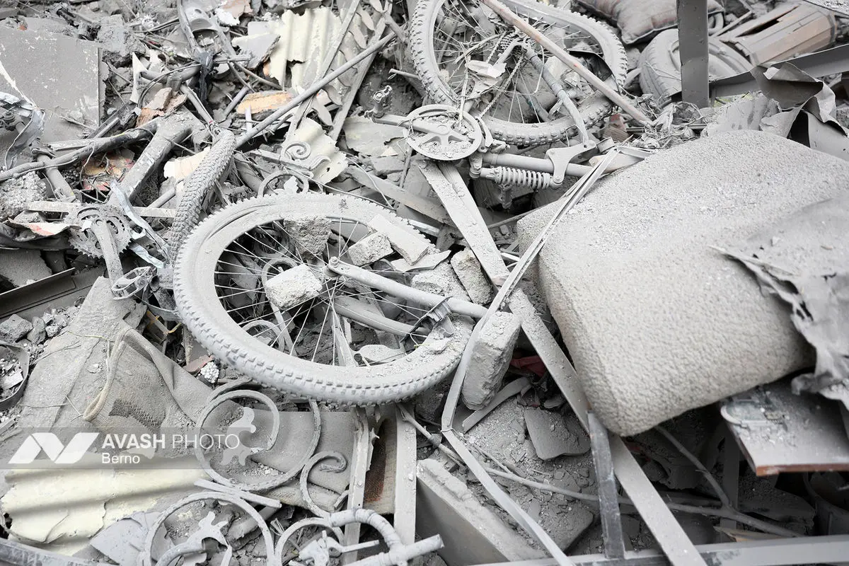 خسارات ناشی از تجاوز هوایی آمریکا و رژیم صهیونیستی به ایران - تهران 