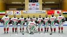 دومین برد پیاپی تیم بانوان ایران در اینلاین هاکی قهرمانی آسیا