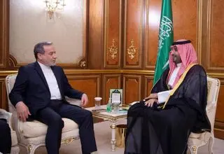 دیدار سیدعباس عراقچی با بن سلمان در جده 