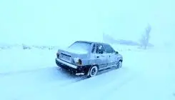 ارتفاع برف در شهر ۳۶ سانتی‌متر رسید