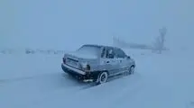 ارتفاع برف در شهر ۳۶ سانتی‌متر رسید