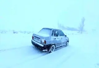 ارتفاع برف در شهر ۳۶ سانتی‌متر رسید