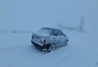 ارتفاع برف در شهر ۳۶ سانتی‌متر رسید