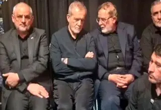 حضور رئیس‌جمهور در مراسم بزرگداشت شهید باقری