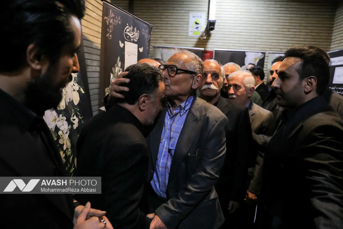 مراسم ترحیم سیدمحمد تاج‌زاده