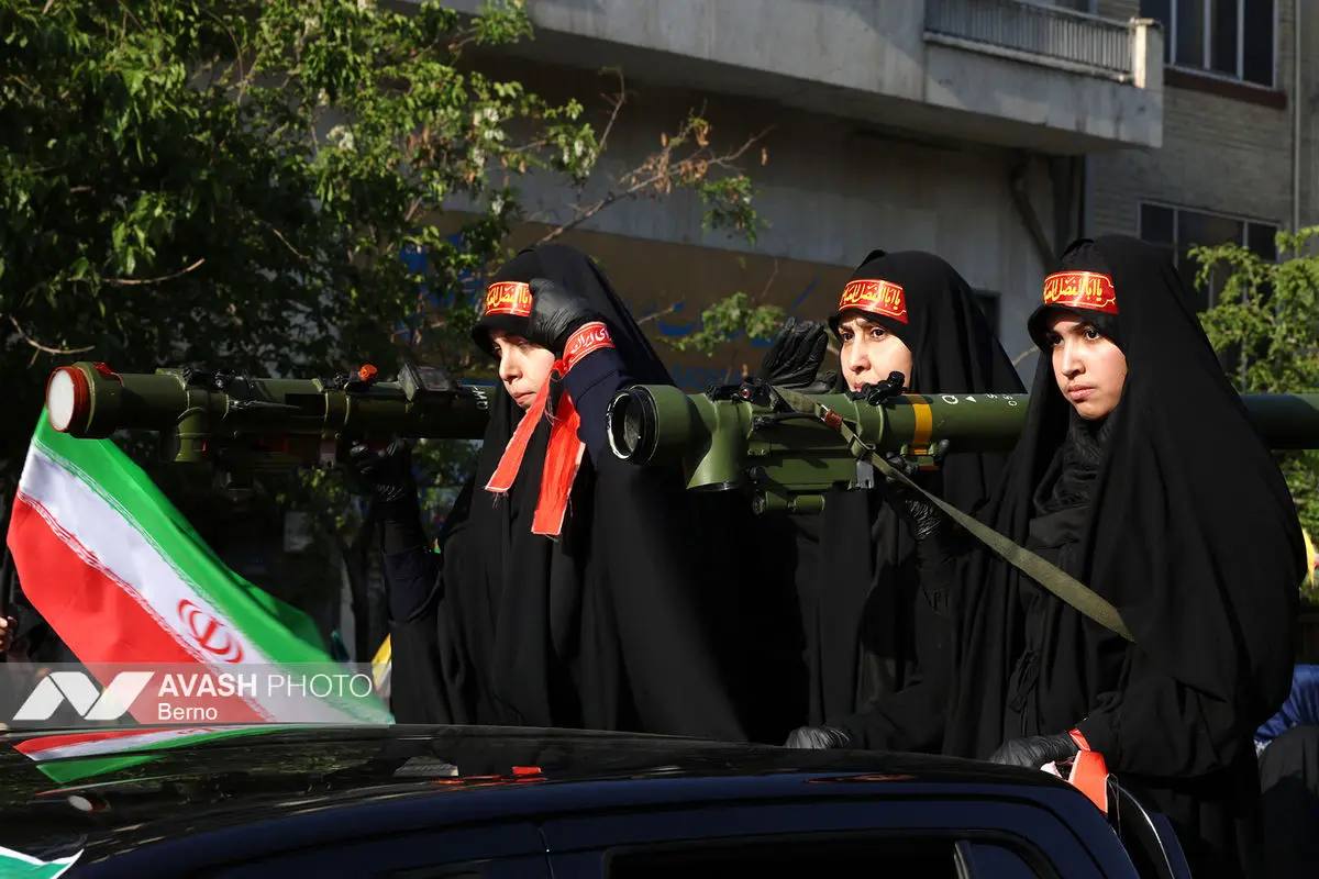 رزمایش بزرگ «دختران جان‌فدای ایران»