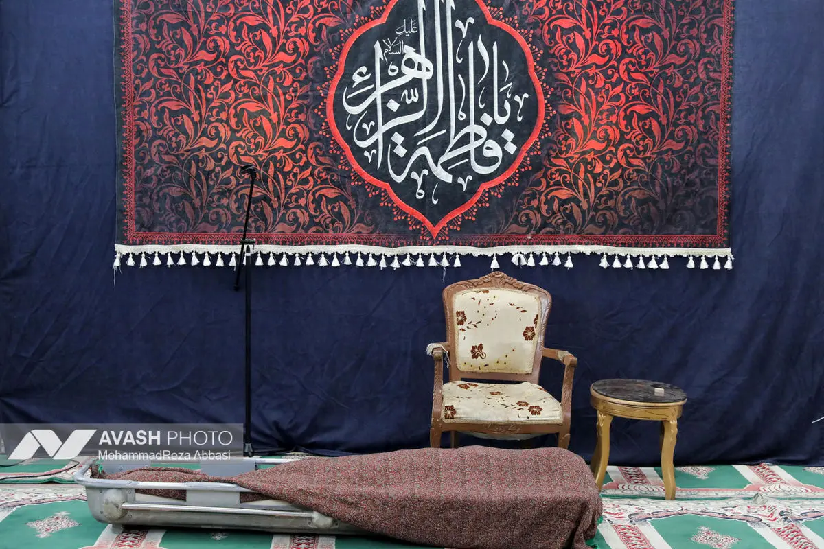 مراسم تشییع سید محمد تاج زاده