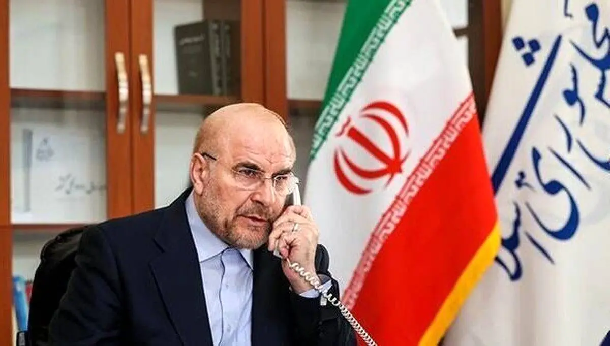 تماس تلفنی قالیباف با رئیس مجلس پاکستان