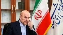 تماس تلفنی قالیباف با رئیس مجلس پاکستان