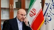 تماس تلفنی قالیباف با رئیس مجلس پاکستان
