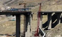 آغاز بازسازی پل B۱ کرج/ تصاویر