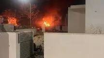 موشک های ایران به حیفا اصابت کرد 