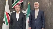 دیدار علیرضا بیکدلی با رئیس کل گمرک کشور