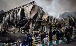 علت و کانون حریق بازارچه جنت‌آباد اعلام شد