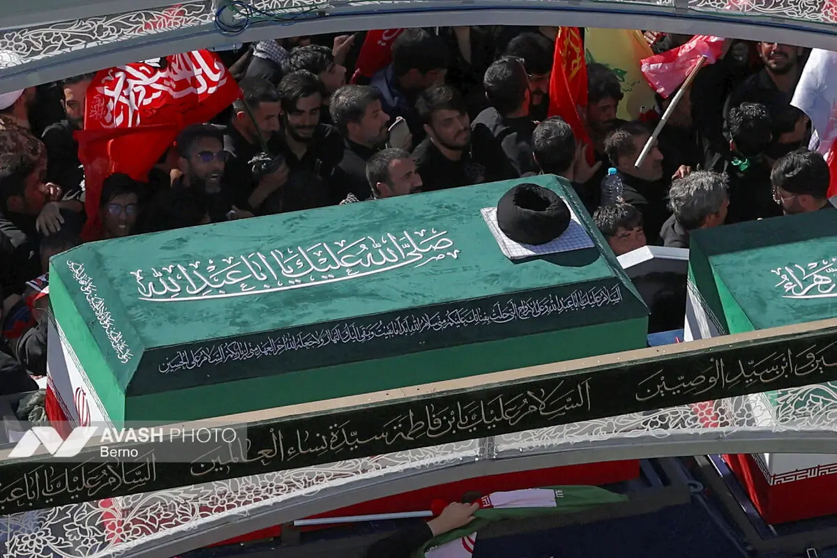 مراسم تشییع پیکر مطهر رهبر شهید انقلاب - مشهد
