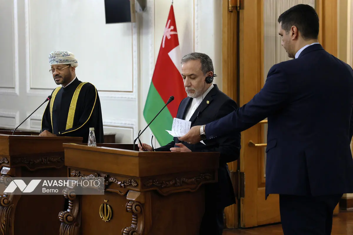 دیدار وزیر خارجه عمان با وزیر خارجه ایران