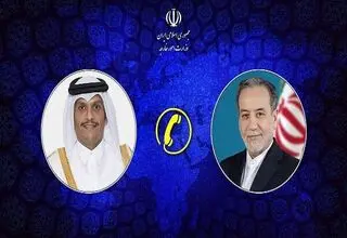  گفت‌وگوی تلفنی عراقچی با وزیر خارجه قطر