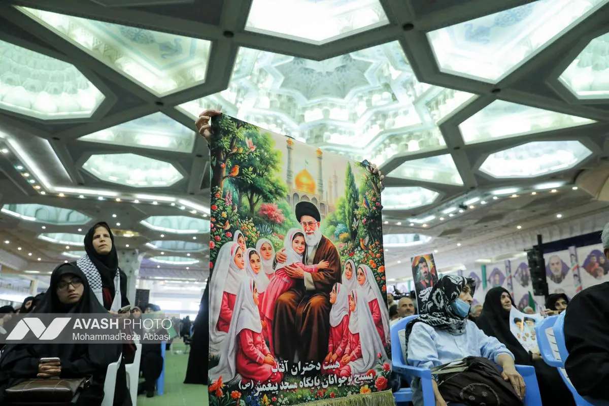 مراسم گرمیداشت شهدای جنگ رمضان و سالگرد شهدای اقتدار ایران