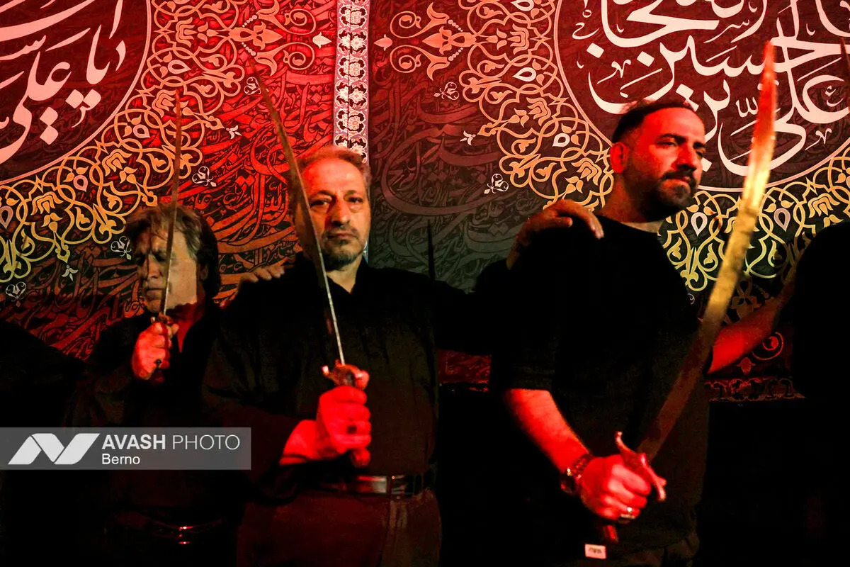 مراسم عزاداری مشق شمشیر