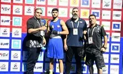راهیابی سام استکی به فینال مسابقات بوکس جوانان و امید آسیا