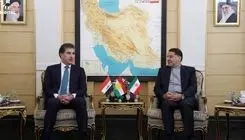 بارزانی وارد تهران شد