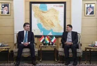 بارزانی وارد تهران شد
