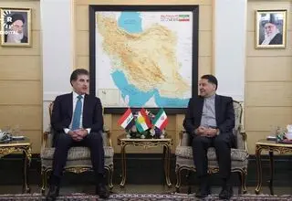 بارزانی وارد تهران شد