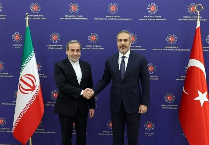 پیام تبریک عراقچی به وزیرخارجه ترکیه