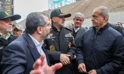 بازدید پزشکیان از شهرک مسکونی حضرت فاطمه زهرا (س) فراجا