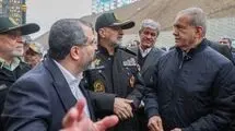 بازدید پزشکیان از شهرک مسکونی حضرت فاطمه زهرا (س) فراجا