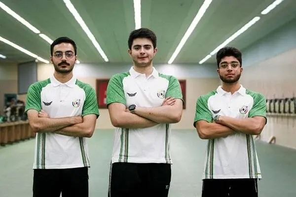 تیم تپانچه ۲۵ متر جوانان در جایگاه چهارم ایستاد