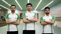 تیم تپانچه ۲۵ متر جوانان در جایگاه چهارم ایستاد