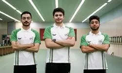 تیم تپانچه ۲۵ متر جوانان در جایگاه چهارم ایستاد