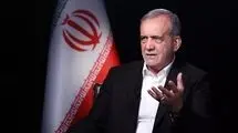 تماس تلفنی پزشکیان و شهباز شریف
