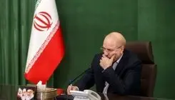 رئیس مجلس پیام صادر کرد
