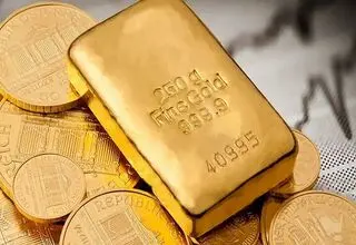 صعود قیمت طلا در معاملات روز دوشنبه بازار جهانی