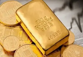 صعود قیمت طلا در معاملات روز دوشنبه بازار جهانی