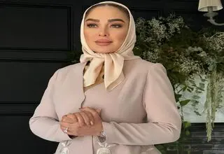 استایل تابستانی الهام حمیدی در خیابان‌های اسپانیا/ عکس