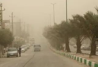 طوفان ۱۰۱ کیلومتری در زابل
