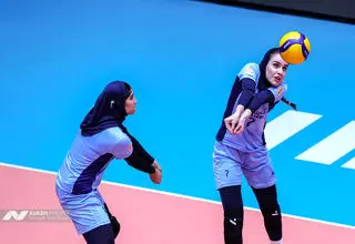 بازی تدارکاتی تیم ملی بزرگسال والیبال با تیم زیر ۱۸ سال